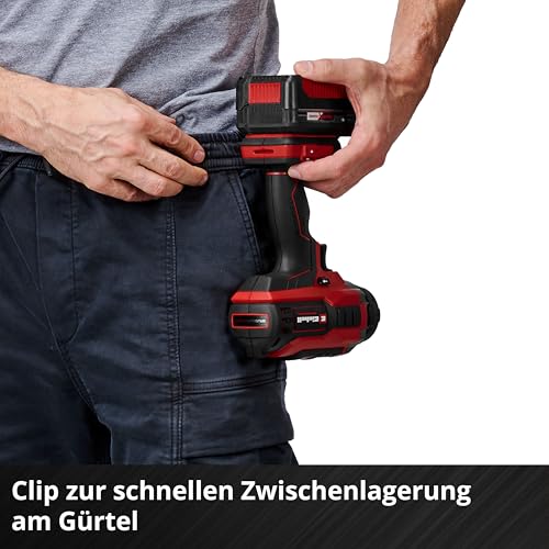 Einhell Professional Akku-Schlagschrauber IMPAXXO 18/450 (1x4,0Ah) Power X-Change (18 V, 450 Nm, Brushless, Außenvierkant-Aufnahme, inkl. 4 Ah Akku, Ladegerät, Nuss-Set) – Bild 8