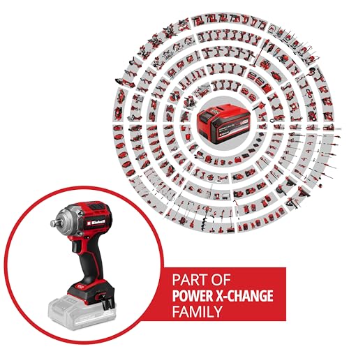 Einhell Professional Akku-Schlagschrauber TP-CW 18/350-C Li BL-Solo Power X-Change (18 V, 350 Nm Drehmoment, 600 Nm Lösemoment, Brushless, Außenvierkant-Aufnahme, ohne Akku) – Bild 3
