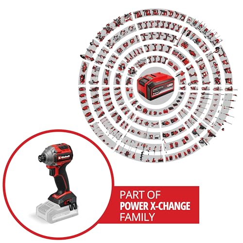 Einhell Professional Akku-Schlagschrauber TP-CI 18/250-C Li BL-Solo Power X-Change (18 V, 250 Nm Drehmoment, Brushless, Innensechskant-Aufnahme, LED-Licht, ohne Akku) – Bild 3