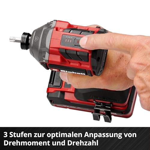 Einhell Professional Akku-Schlagschrauber TP-CI 18/250-C Li BL-Solo Power X-Change (18 V, 250 Nm Drehmoment, Brushless, Innensechskant-Aufnahme, LED-Licht, ohne Akku) – Bild 7