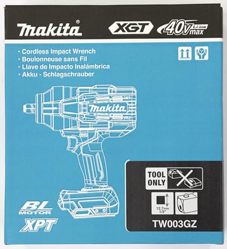 Makita TW002GZ Akku-Schlagschrauber 40V max. (ohne Akku, ohne Ladegerät) – Bild 16