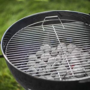Alternative view of Weber Classic Kettle Holzkohlegrill/Porzellanemaillierter Deckel und Kessel, 57 cm Grillfläche, One-Touch-Reinigungssystem, Deckelthermometer, Dreibein-Ständer und Räder, Schwarz