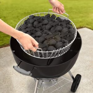 Alternative view of Onlyfire Holzkohlenaschenkorb aus Edelstahl für 57cm Holzkohlegrill,Kohlekorb für 57cm Weber Kugelgrill