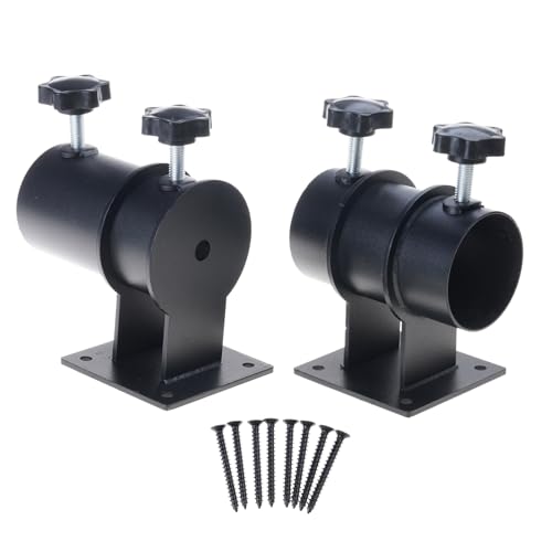 Laikoutd Rostbeständige Schirmhalterung Aus Stahl Ständerbefestigungsklemme Mit Starker Konstruktion Universell Für Terrassen Picknicks Tischdock Universell Auf Decks Oder Terrassen – Bild 5