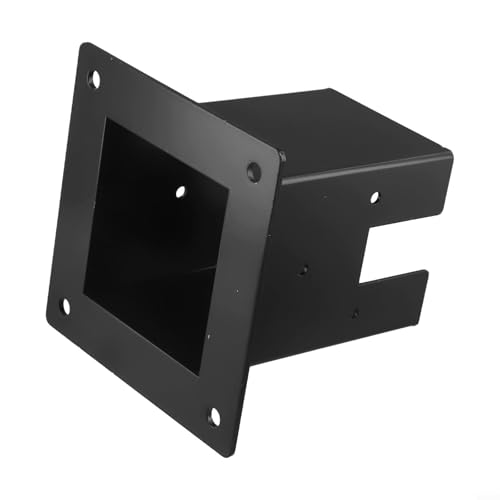 Bulevisiter 3-Wege-Eckwinkel mit Pfostenfuß für Pergolen, robuste Stahl- und Aluminiumlegierung, 218 x 218 x 120 mm, kompatibel mit Holzbalkenstrukturen, Schwarz (Sockel 3T) – Bild 7