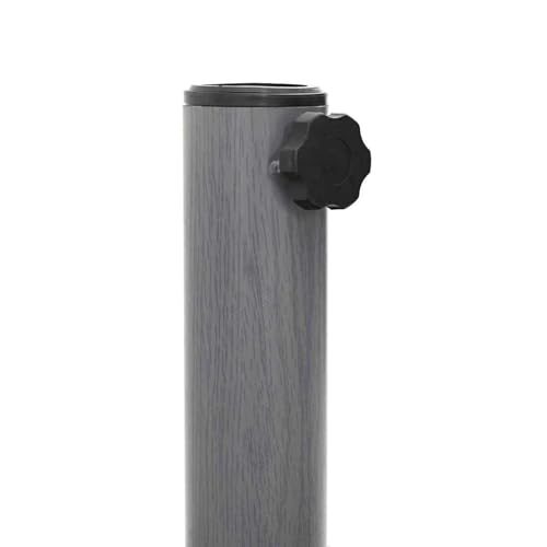 Gecheer Schirmständer für draußen Dunkles Holz 48 x 48 x 32 cm, Sonnenschirm ständer für Terrasse Café Poolbereich42010010 – Bild 9