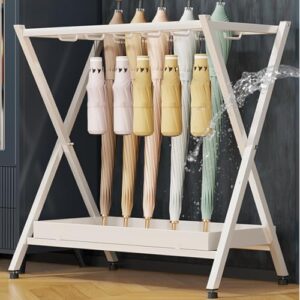 Regenschirmhalter für den Innenbereich, Eingangsbereich und Hotellobby, stilvolle Regenschirm-Aufbewahrungslösung für Zuhause und Büro, platzsparendes Design, langlebig und elegant