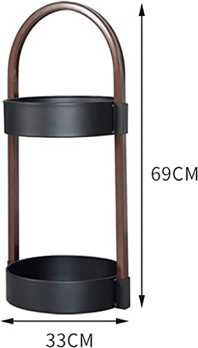 MEVZHH Schirmständer, Schirmständer, Eisen Schirmständer Mit 4 Haken Für Home Office Hostel – Bild 3