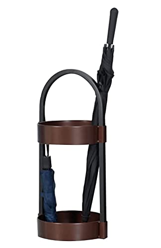 MEVZHH Schirmständer, Schirmständer, Metallschirmständer Mit 4 Haken 33X69Cm