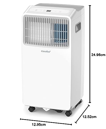Comfee Mobiles Klimagerät MPPHA-07CRN7, 7000 BTU 2,0kW, Kühlen&Ventilieren&Entfeuchten, Raumgröße bis 68m³(25㎡), Mobile Klimaanlage mit Abluftschlauch – Bild 2