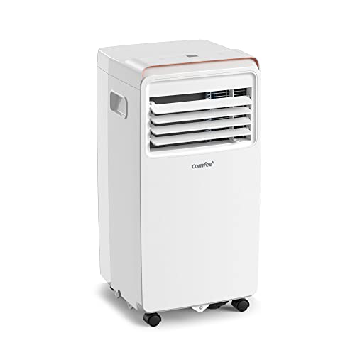 COMFEE' Tragbare Klimaanlage 5000 BTU/H, AMBRA 6C, 1,4 kW, 17㎡/50 m³, 3-in-1 tragbare Klimaanlage, Ventilator, Kühlung, Entfeuchtung, 24H Timer, Sleep Modus, Follow-me Funktion – Bild 5