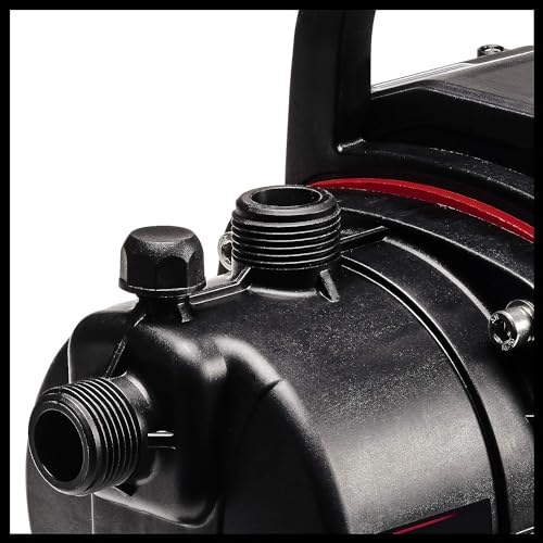 Einhell Gartenpumpen-Set GC-GP 6538 Set/I (650 W, max.3.6bar,3800L/h Fördermenge, Wassereinfüll-/-ablasschraube, inkl. 4m Saugschlauch 20 m Gartenschlauch Sprühpistole) – Bild 7