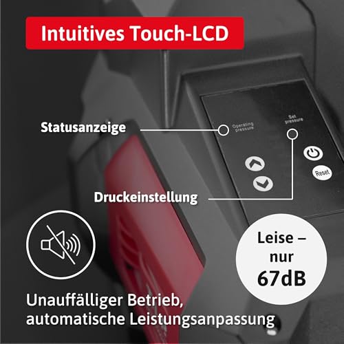 T.I.P. Inverterpumpe DHWA 5000-5 INV - Hochleistungsfähige, energieeffiziente Gartenpumpe, Hauswasserautomat Hauswasserwerk in Einem 5000 l/h, 4,8 bar, 550 W, für Haus und Garten, leiser Betrieb 31113 – Bild 4