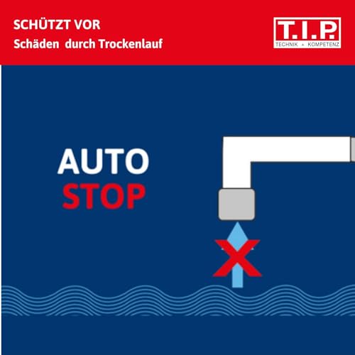 T.I.P. Elektronische Pumpensteuerung BRIO 2000 M, Plug and Play für Tauchdruck-, Tiefbrunnen-, Zisternen- und Gartenpumpen 1,5–3,5 bar, Automatisch, Trockenlaufschutz, Einfache Installation – Bild 4
