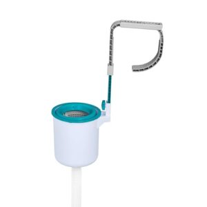 Bestway Einhängeskimmer für Filtersysteme, ab 2.006 l/h, weiß-türkis