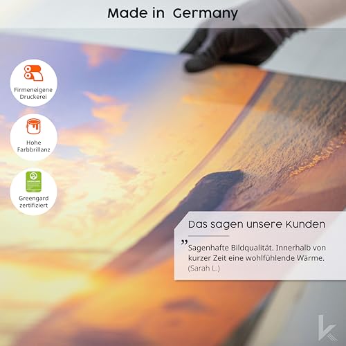 Könighaus Infrarot Bildheizung ✓ Jetzt stark reduziert ✓ TÜV SÜD geprüft ✓ 5 Jahre Garantie ✓ HD Qualität ✓ Schwarzer Rahmen ✓ Doppelter Überhitzungsschutz ✓ 600W ✓ Motiv: Stillleben Blume – Bild 4
