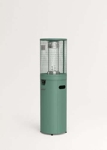 CREATE/FIRE ROUND HEATER/Gasheizer für Terrassen und Außenbereiche Salbeigrün/Elektrische Zündung, einstellbare Flamme, Sicherheitssystem, Außenbereich, widerstandsfähige Materialien, 8 kW – Bild 3
