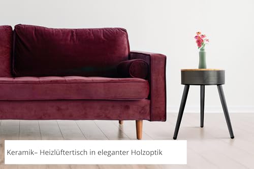 Unold 86545 Heizlüftertisch Henry, Keramik Heizlüfter – Leistungsstarke 2.000 W Raumheizung mit Touch-Panel-Display, Timerfunktion und Fernbedienung, ideal für Innenräume wie Büro und Zuhause – Bild 2