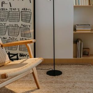 Alternative view of Faro Barcelona 43799 - LEO Stehleuchte schwarz