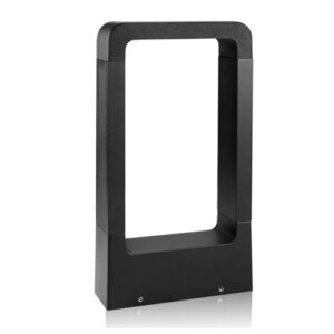 ZHCHAO Quadratische Stehleuchte aus Aluminium, wasserdicht, für den Außenbereich, Rasenlampe, für Gartenbeleuchtung, Farbe: D, Größe: 16 x 60 x 5,5 cm