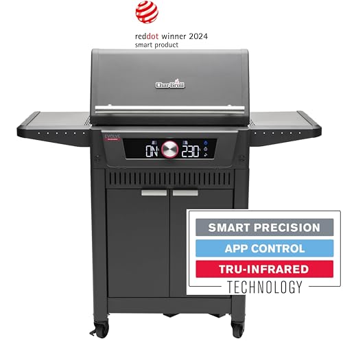 Char-Broil Smarter Gasgrill Evolve Gas, 90-370°C, App Control, Reinigungsfunktion, Kerntemperaturfühler, digitales Display - Ideal für draußen, Garten, Terrasse – Bild 4