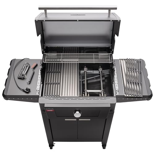 Char-Broil Smarter Gasgrill Evolve Gas, 90-370°C, App Control, Reinigungsfunktion, Kerntemperaturfühler, digitales Display - Ideal für draußen, Garten, Terrasse – Bild 5