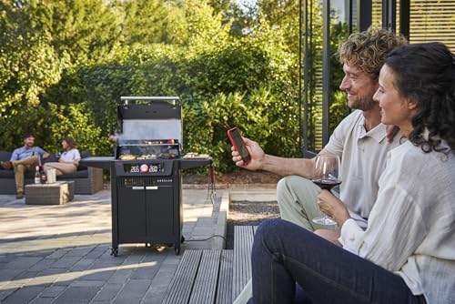 Char-Broil Smarter Gasgrill Evolve Gas, 90-370°C, App Control, Reinigungsfunktion, Kerntemperaturfühler, digitales Display - Ideal für draußen, Garten, Terrasse – Bild 8