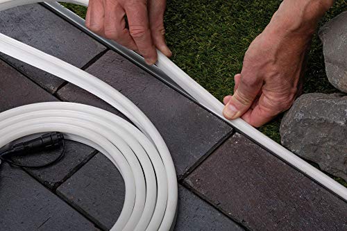 Paulmann 94680 Plug & Shine LED Außenleuchte Stripe Smooth IP68 5m incl. 1x11 W dimmbar Weiß Kunststoff 3000 K – Bild 8