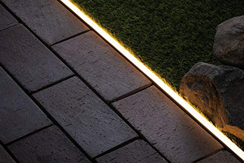 Paulmann 94680 Plug & Shine LED Außenleuchte Stripe Smooth IP68 5m incl. 1x11 W dimmbar Weiß Kunststoff 3000 K – Bild 9