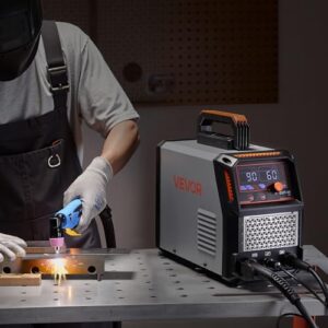 Alternative view of VEVOR Plasmaschneider, 60A Plasmaschneidgerät, Digitalanzeige IGBT-Inverter-Schneidemaschine mit 2T/4T-Funktion & einstellbarer PA/PT-Zeit für industriellen Einsatz (400V 3-Phasig)