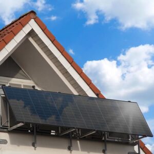 Alternative view of SUNNIVA® 920W Balkonkraftwerk BIFAZIAL FULLBLACK komplett Steckdose TSUN 800W Wechselrichter, PV Solaranlage, 2x 460W Glas-Glas Solarmodule, inkl. 5m Kabel, Bluetooth WIFI, Komplettset