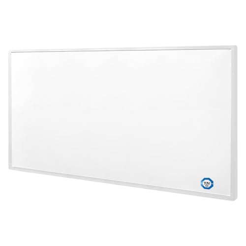 Behaglich Infrarotheizung 1000 Watt, Infrarotheizung Wandmontage bis 120 Grad Celsius für 15-25㎡ - Elektroheizung mit Überhitzungsschutz - TÜV - 10 Jahren Garantie