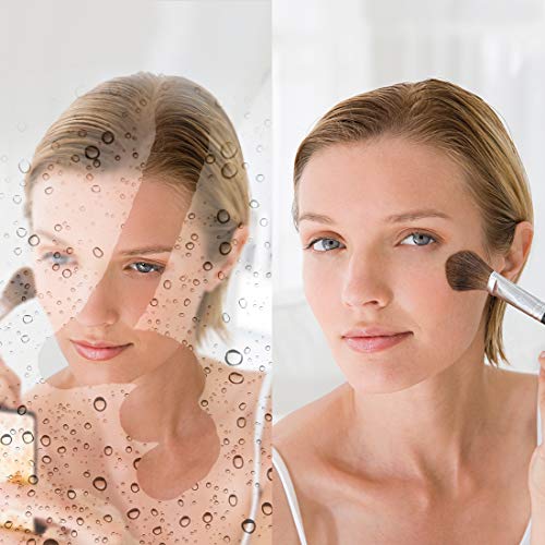 byecold Infrarotheizung Spiegel 580W Wandmontage mit LED(100x60cm), Spiegelheizung Elektrisch Infrarot, Badspiegel Elektroheizung, Badezimmerspiegel beschlagfrei mit Überhitzungsschutz Heizplatte – Bild 4