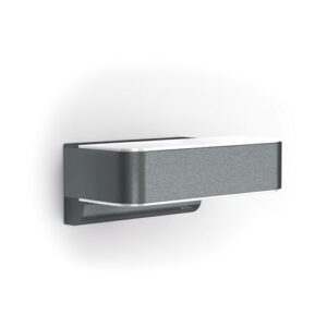 Steinel LED Außenleuchte L 810 C Connect, smarte Wandleuchte, dimmbar, bedienbar per App, 9.8 W, 3000 K, Anthrazit