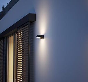 Alternative view of Steinel LED Außenleuchte L 810 C Connect, smarte Wandleuchte, dimmbar, bedienbar per App, 9.8 W, 3000 K, Anthrazit