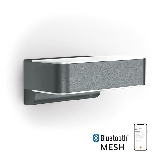 Steinel LED Außenleuchte L 810 C Connect, smarte Wandleuchte, dimmbar, bedienbar per App, 9.8 W, 3000 K, Anthrazit – Bild 3