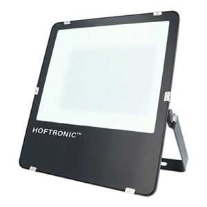 HOFTRONIC - LED Strahler Außen 200W 32000 Lumen 160lm/W 6400K Kaltweiß Flutlicht Außenleuchte Super Bright Fluter Außenstrahler IP65 Scheinwerfer 5 jahre Garantie