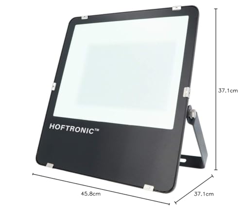 HOFTRONIC - LED Strahler Außen 200W 32000 Lumen 160lm/W 6400K Kaltweiß Flutlicht Außenleuchte Super Bright Fluter Außenstrahler IP65 Scheinwerfer 5 jahre Garantie – Bild 3