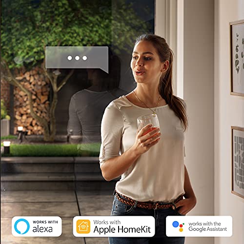 Philips Hue White & Color Ambiance Econic Wandleuchte (abwärts gerichtetes Licht) schwarz 1040lm, für den Aussenbereich, dimmbar, steuerbar via App, kompatibel mit Amazon Alexa (Echo, Echo Dot) – Bild 5
