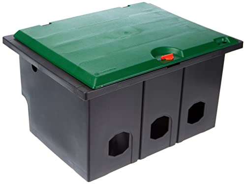 Gardena Ventilbox V3: Bodeneinbaudose für den unterirdischen Einbau von Bewässerungsventilen, einfacher EIN- und Ausbau, mit Kindersicherung (1255-20) – Bild 4