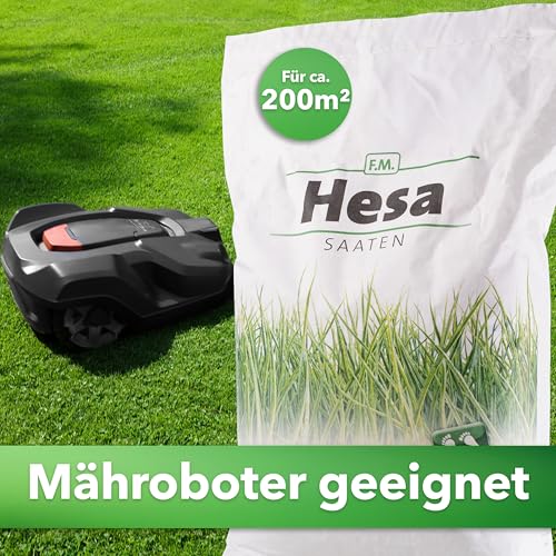 Hesa Gebrauchsrasen 5 kg für 200 m², RSM 2.3, Sport- und Spielrasen, schnellkeimende Premium Rasensamen, Grassamen strapazierfähig und robust in Profiqualität – Bild 7