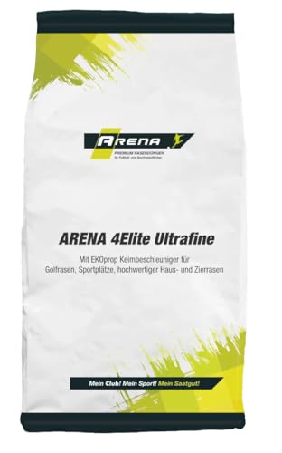 ARENA Rasensamen 4Elite Ultrafine Lowcut 3kg | tiefschnittverträgliches, feines Saatgut in zertifizierter Top-Qualität | für perfekten Rasen
