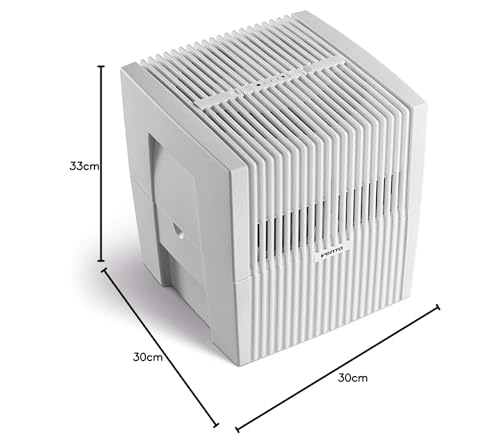 Venta Luftbefeuchter LW25, sehr leise 24 dB(A), energieeffizient 3 Watt, hygienische Kaltverdunstung ohne Filter, großer 7 l-Tank, bis 40 m², mit Duftfunktion – Bild 3