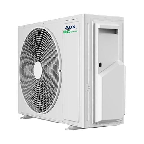 AUX A Klimaanlage Set mit 2× Deckenkassette 18000 BTU (je 5,3 kW) Außengerät 36000 BTU (10,5 kW) - R32 Kältemittel - Weiß - leise Gewerbe-Klimaanlage für 2 große Räume - anschlussfertig – Bild 3