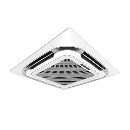 AUX A Klimaanlage Set mit 2× Deckenkassette 18000 BTU (je 5,3 kW) Außengerät 36000 BTU (10,5 kW) - R32 Kältemittel - Weiß - leise Gewerbe-Klimaanlage für 2 große Räume - anschlussfertig – Bild 6