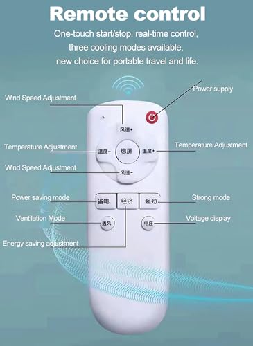 RV-Klimaanlage, Split-Typ, 12/24 V, geräuscharm, 3 Modi, einstellbare Windgeschwindigkeit/Temperatur, ideal für Campingfahrzeuge, LKWs und Anhänger – Bild 4
