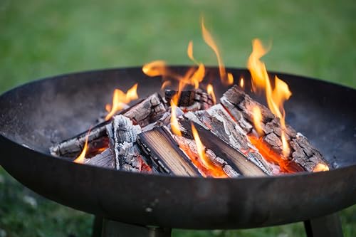 SOUK ONE Feuerschale Kreta 100 cm, Feuerschale - Feuerstelle für den Garten, Terrasse und Balkon, Feuertonne und Feuerkorb (Ø 100cm Kreta) – Bild 3