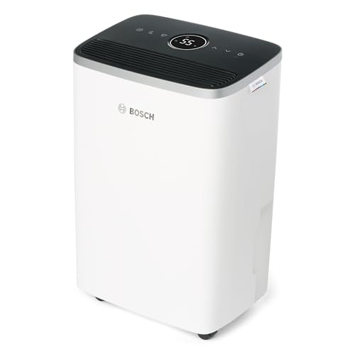 Bosch Dry 4000 Luftentfeuchter - Einfach. Effizient. Leise. - Für Räume bis zu 33 m² - Ideal für Deine Wohnung die schnelle Trocknung Deiner Wäsche