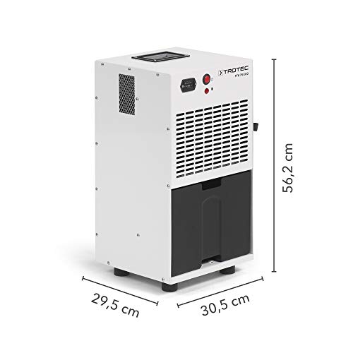 TROTEC Luftentfeuchter TTK 75 ECO Entfeuchter Entfeuchtung Raumentfeuchter 21 l/24h geeignet für Räume bis 45 m² / 110 m³ – Bild 3