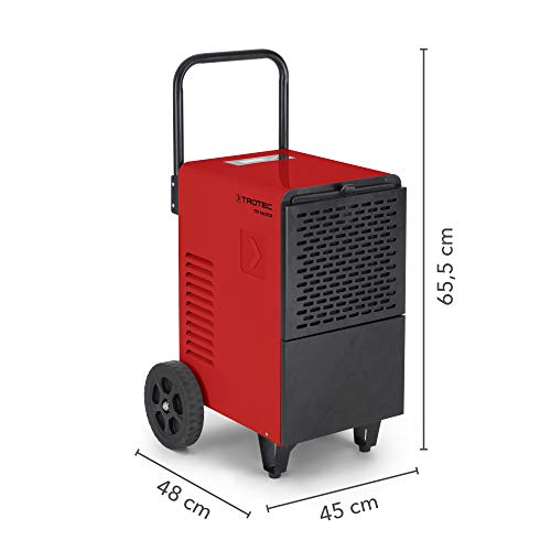 TROTEC Luftentfeuchter TTK 166 ECO – Leistung 52 L/Tag – Fläche 90 m² / 230 m³ – Bautrockner – für große Räume – Bild 3